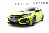 Honda Civic Type-R 2017+ Racing Frontsplitter V.2 Maxton Design